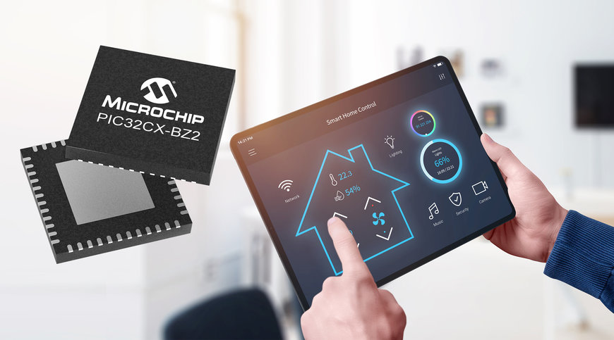 Les nouveaux microcontrôleurs PIC® à base Arm® facilitent l'ajout de connectivité Bluetooth® Low Energy